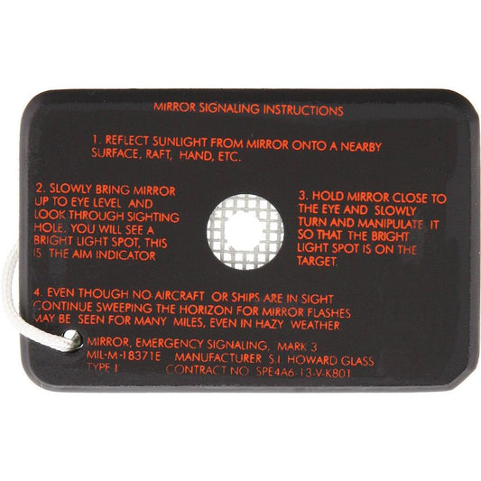 S.I. Howard Glass, Glass Signal Mirror