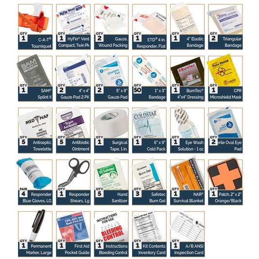 TRAUMA & FIRST AID (WATERTIGHT) KIT