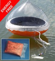 AQUAMATE INFLATABLE SOLAR STILL DESALINATOR, LIFERAFT