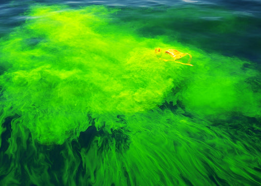 SEA DYE MARKER, YELLOW/GREEN